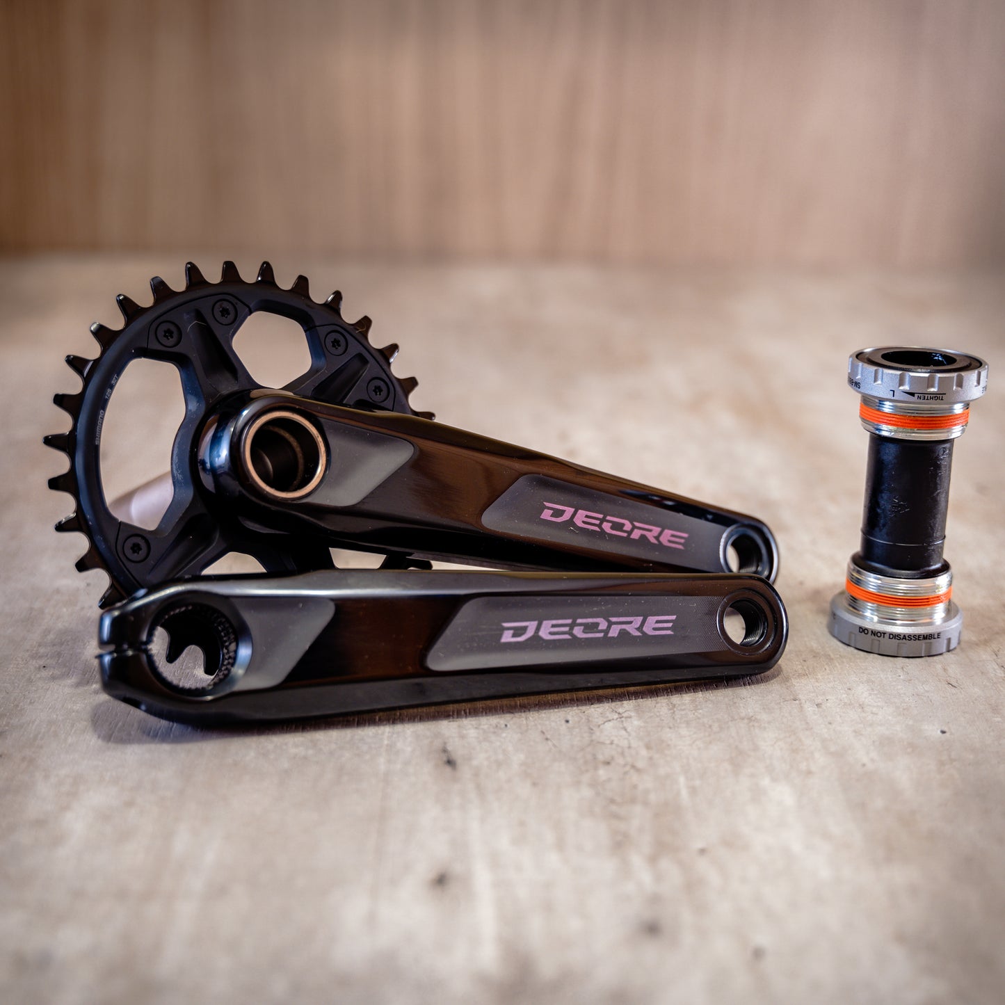 Bielas Shimano Deore 12v + Corona 32T + Motor Shimano