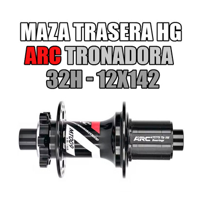 Maza Trasera HG ARC MT009 – 32 agujeros (12x142mm)