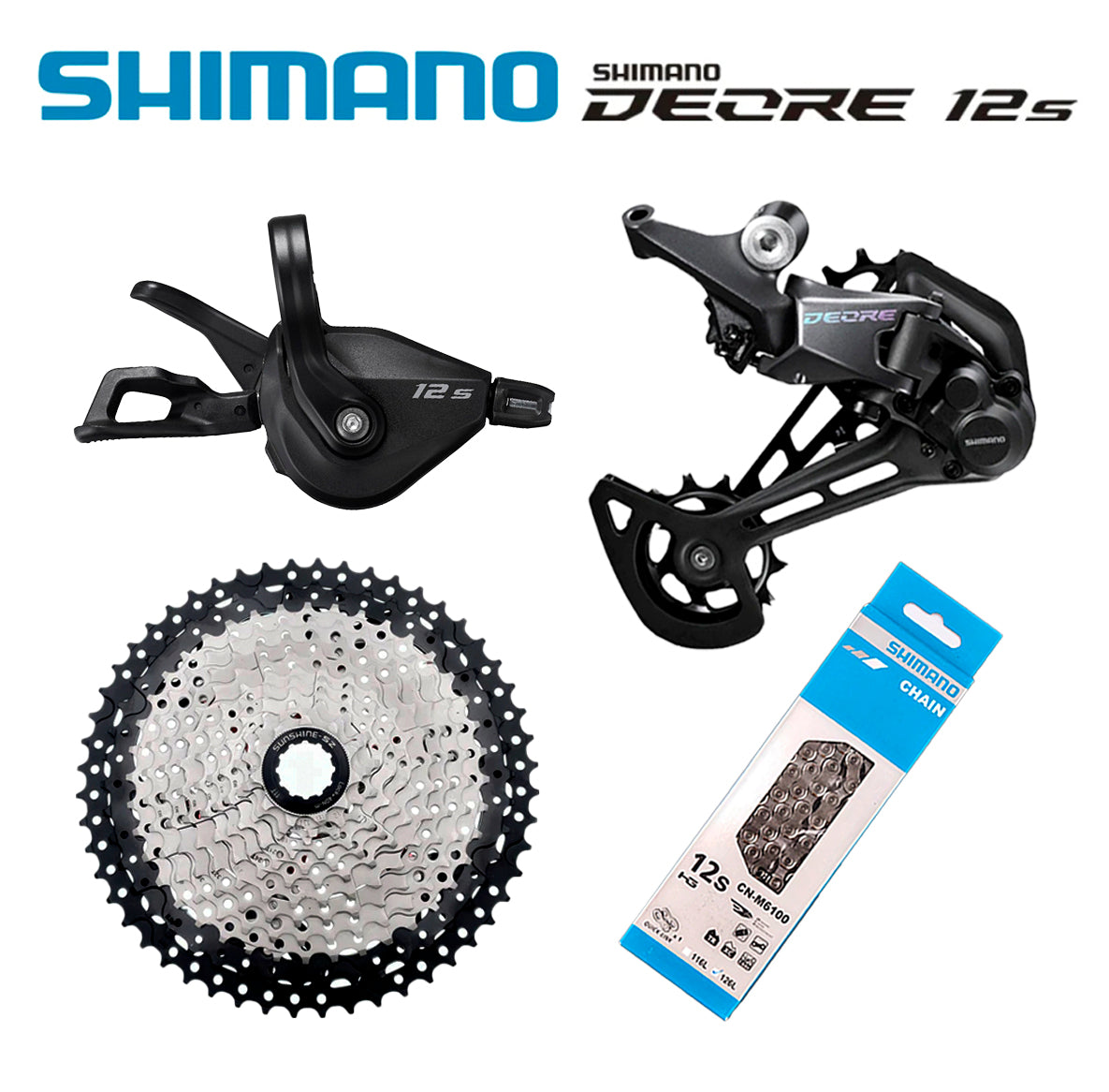 Transmisión 12v Shimano Deore M6100 – MEJORANDO MI BICICLETA