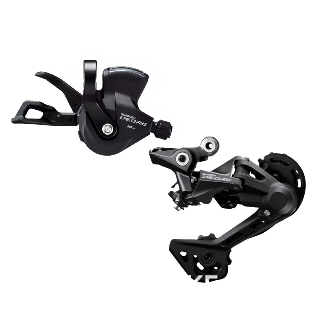 Desviador Trasero + Shifter 10v - Shimano Deore M4100