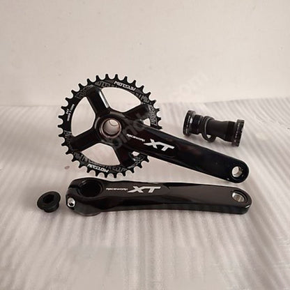 Bielas Racework XT + Corona 32T/34T/36T + Motor integrado