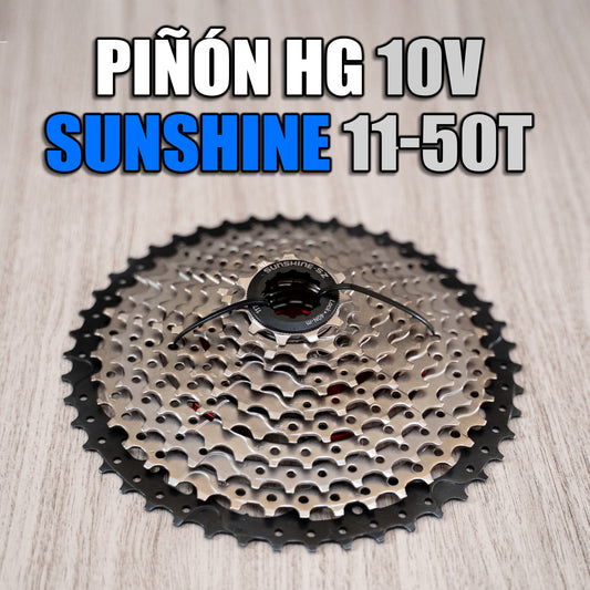 Piñón HG Sunshine 10 velocidades – 11-50 dientes