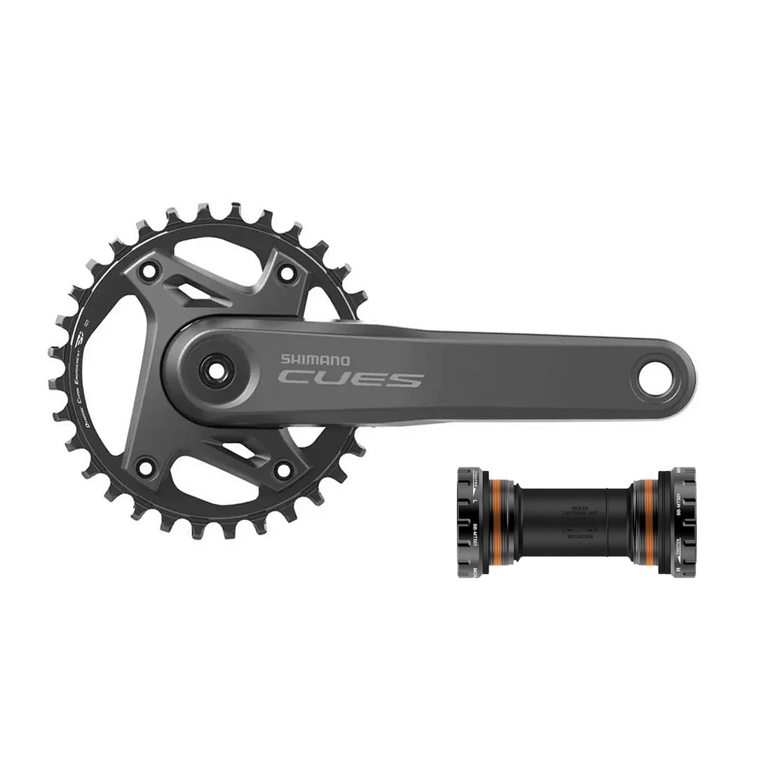 Bielas Shimano CUES FC-U6000 9/10/11v + Motor Shimano