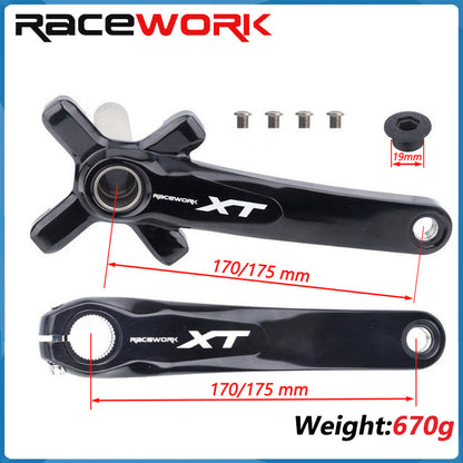 Bielas Racework XT + Motor Integrado
