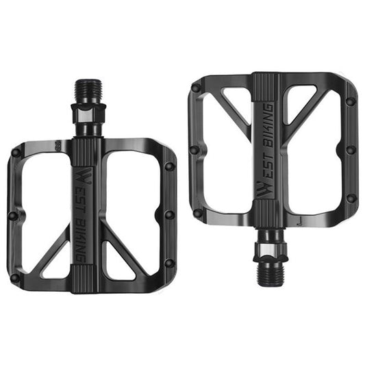 Pedales West Biking MTB - Aluminio Negro