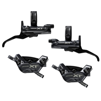 Set de Frenos Shimano XT 4 pistones M8220 (ICE TECHNOLOGIES) XT Nueva generación 2025